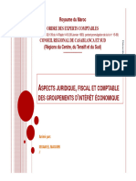 GIE Aspects Comptable Juridique Et Fiscal EL MAGUIRI 2014 Mode de Compatibilité 1