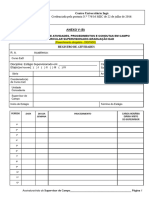 Registro Diário de Atividades e Procedimentos Do Estágio Supervisionado (Anexo V B)