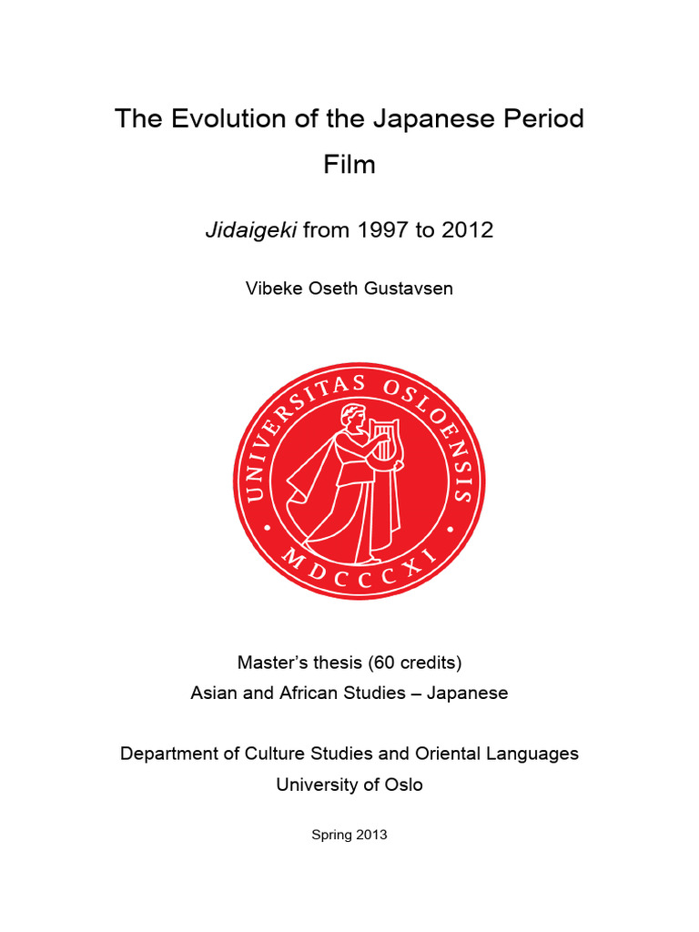 Jidai Geki PDF Cinema Of Japan Japanese Yen