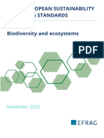 11 Draft ESRS E4 Biodiversity and Ecosystems November 2022
