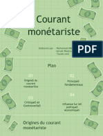 Courant Monetariste