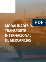 Modalidades de Transporte Internacional de Mercancías