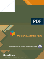 Medieval or Middle Ages and Modern