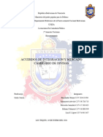 Acuerdos de Integracion y Mercado Cambiario de Divisas Macroeconomia Unidad 4