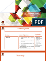 Maths PPT Y8 T1 W6 Data Handling