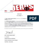 Certificado Laboral 