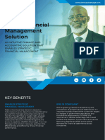 Financial Management ERP Core Module Brochure