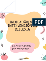 Indicadores e Intervencion en Dislexia 1