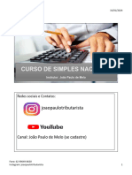 Apostila Analista Fiscal - Simples Nacional