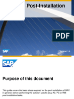 SAP GRC - Post Installation Guide 