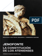 (Jenofonte) - Ἀθηναίων Πολιτεία ♦ La Constitución de los atenienses (ed. Gerardo Ramírez)