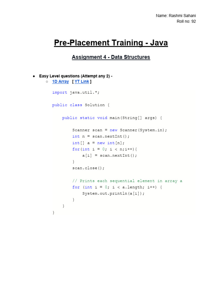 Java - Data Structures | PDF | Computer Engineering | Software Development
