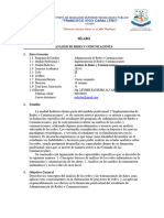 Análisis de Redes y Comunicaciones