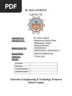 Data Sci Lab 1