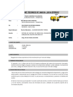 D32 Informe N°00010 - Rotura de Vastago de Cilindro Direcccion y Cardan Doblado - Equipo-Dum-0032-Ch