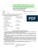 Soal PTS Kelas 4 Sem 2 Tema 7 Subtema 2 Dan 3 - Kamimadrasah