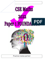 Revision Guide 2022 Foundation Paper 1 Igcse