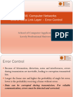 09 Data Link LayerError Control