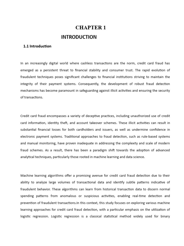 Credit card fraud detection | PDF | Software Testing | Machine Learning