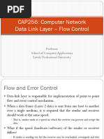 10 Data Link LayerFlow Control