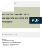 W4 - Approaches To Capital Market Expectations, Economic and Market Forecasting - MARKET ANALYSIS - Vfinal 2024