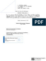 Nomenclatura: 1. (445) Mero TR Mite Juzgado: 1º Juzgado Civil de Valpara So Causa Rol: V-156-2022 Caratulado: Fisco de Chile-C.D.E