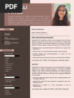 Shefali Patel Resume