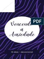 Devocional Vencendo A Ansiedade