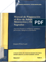 Manual de Preparacion Al Rito de Admision Ministerios y Ordenes Sagradas - TM 2