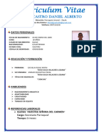 Curriculum Vitae Daniel Giler Castro