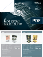 Packs Editoras Bandas Artistas 2011