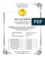 Marketing dịch vụ tài chính ngân hàng nhóm 4 231MKT22A02 1