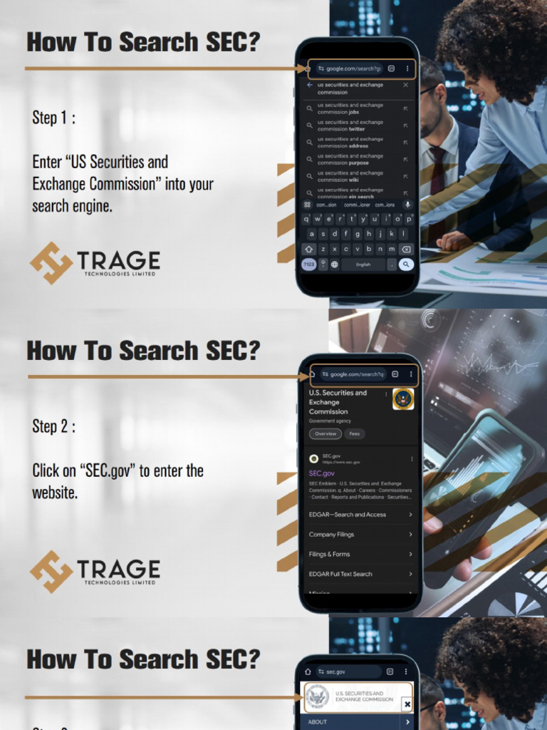Trage SEC Search Guide en | PDF