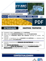 Aula 2 - Ensaios de Materiais - Conceitos Iniciais - Parte 1-2 3 Dia 27-02-2024