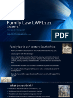 Family Law LWFL121 Chapter 1