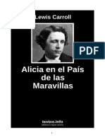 Lewis Carroll - Alicia en El Pais de Las Maravillas