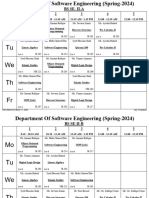 Timetable W.e.f.11-03-2024