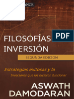 Aswath Damodaran - Filosofias de Inversion