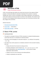 Web standards-HTML-MDN-Docs