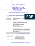 Ficha de Datos de Seguridad Delmetrin