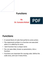 9 Functions