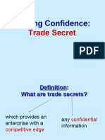 Keeping Confidence:: Trade Secret
