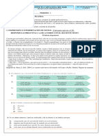 Evaluación Lengua Castellana - 8 PM - Primer Periodo