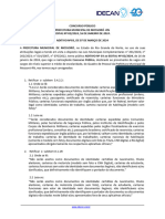 Concurso Público Prefeitura Municipal de Mossoró - RN EDITAL #02/2024, 16 DE JANEIRO DE 2024. Aditivo Nº03, de 07 de Março de 2024