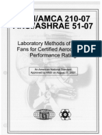 8.ANSI-AMCA 210-07 ANSI-ASHRAE 51-07 Laboratory Methods of Testing Fans For Certified Aerodynamic Performance Rating