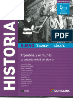 Historia Argentina 5 y El Mundo 2da Mitad Del Siglo XX Santillana