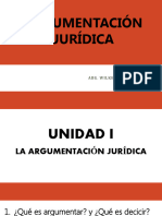 Argum. Jurídica - UNIDAD 1