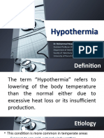 2.2. Hypothermia