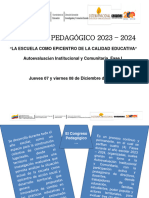 Congreso Pedagógico 2023-2024 Laminas Nuevas