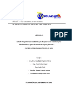 Estudo Arquitetônico de Habitação Popular com considerações bioclimáticas, aproveitamento de águas pluviais e energia solar para aquecimento de água